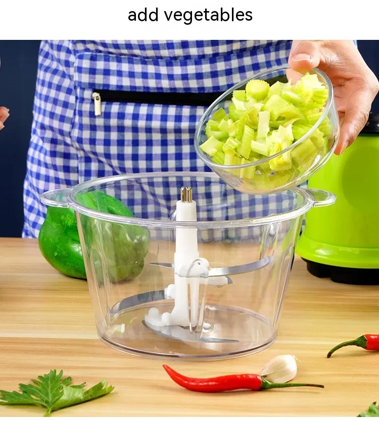 Household With Electric Meat Grinder Stainless Steel Multi-function