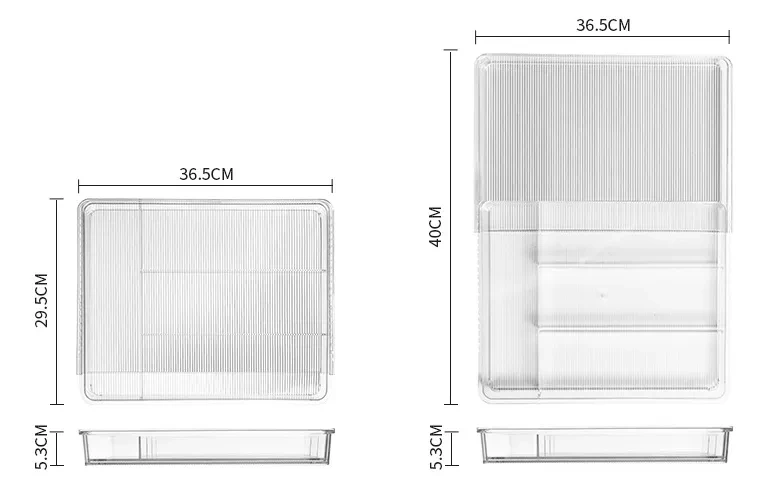 Retractable Kitchen Tableware Chopsticks Compartment Storage
