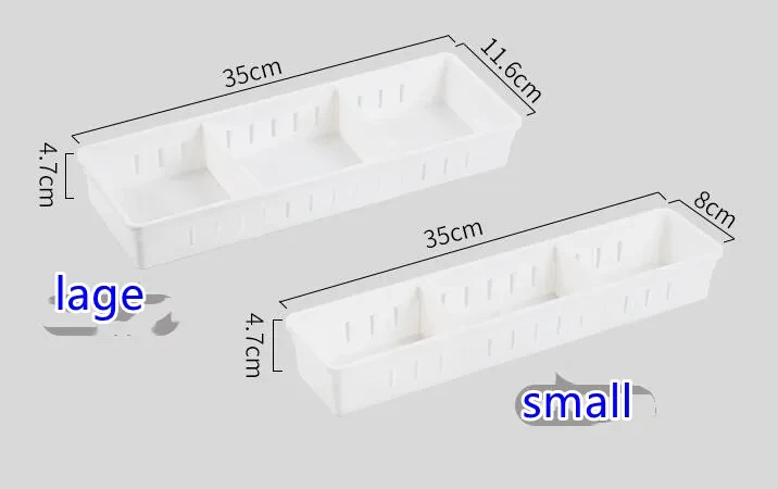 Kitchen Drawer Storage Box Japanese-Style Partition Tableware Sorting Box