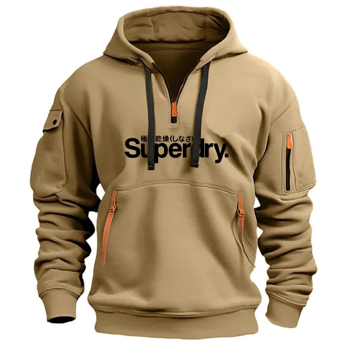 Mens Spring and Autumn Hoodie