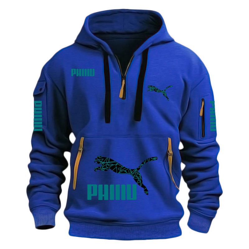 Mens Fashion Fleece Hoodie