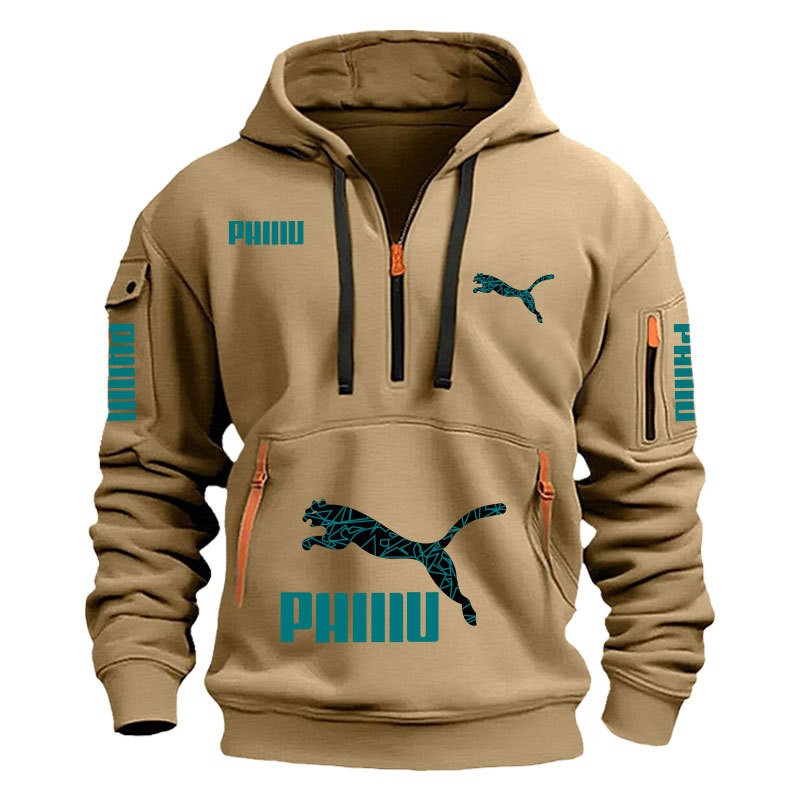 Mens Fashion Fleece Hoodie