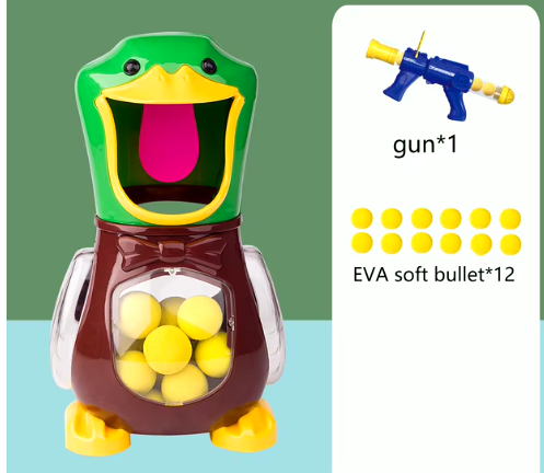 Hungry Shooting Duck Toys Air-powered