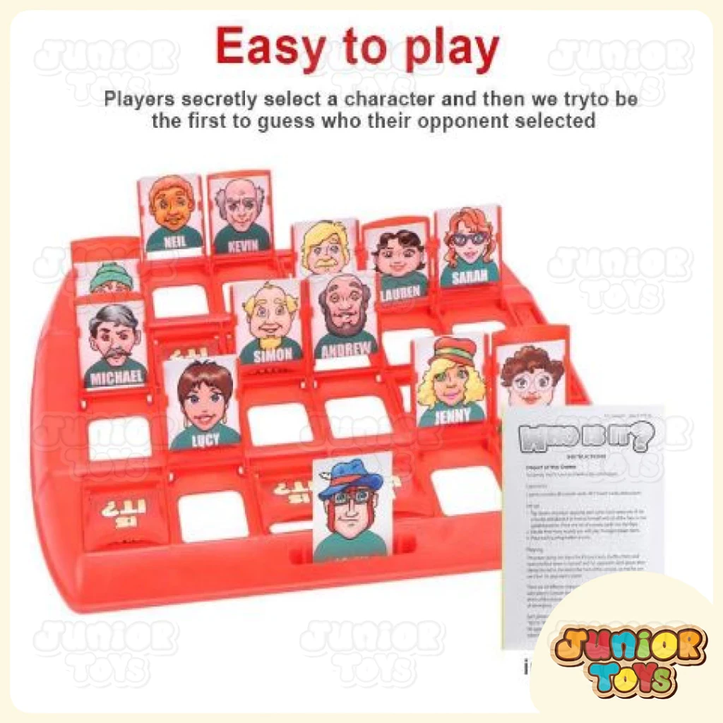 Children's Toys Guess the Picture Board Game Who is it - Guess the Picture Toys