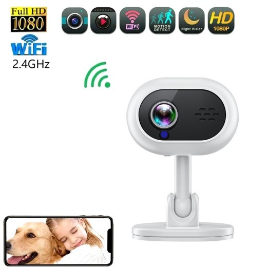 1080P HD Mini Camera WiFi Wireless HD Night Vision Camera Home XD Remote