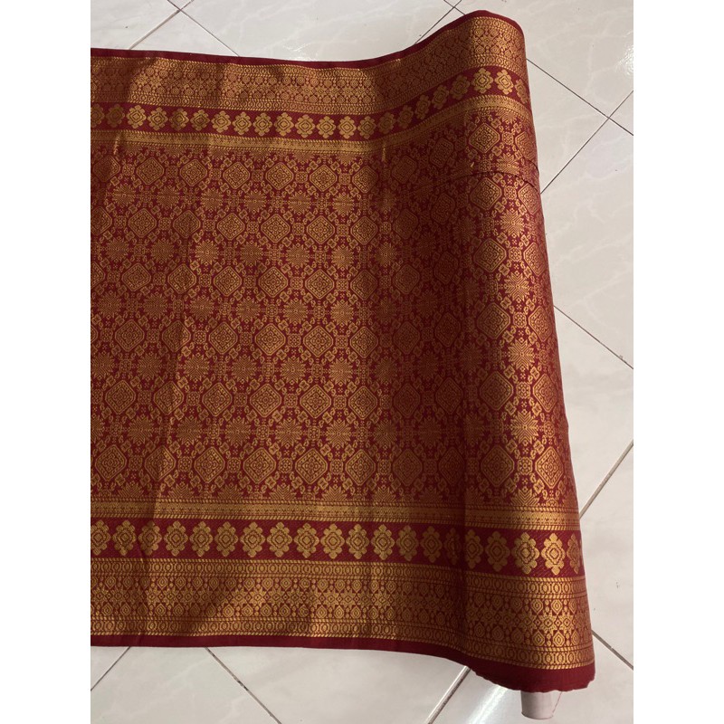 (Indonesian Ethnic Cloth) Palembang Songket/ Premium Thick/Typical Sumatera Songket/Sumatera Woven