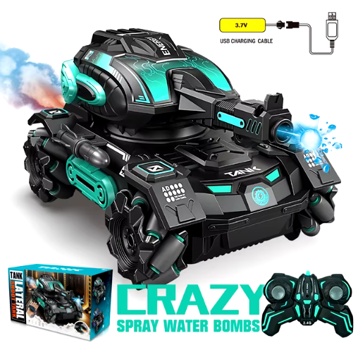 Gesture sensing remote control spray