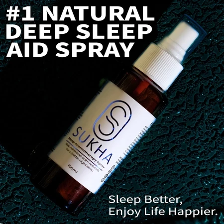 Sukha Pulas - Natural Deep Sleep Aid Aromatherapy Spray 100ml