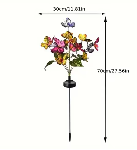Solar Outdoor Butterfly Lights