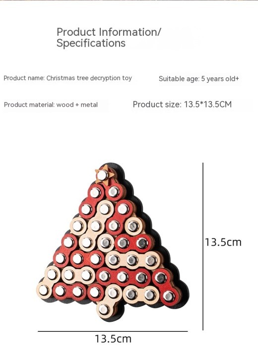 Christmas Tree Gift Decryption Educational Toys