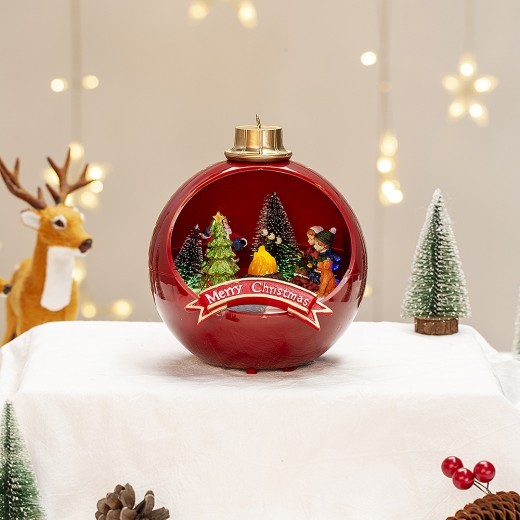 Ornament Snow House Decoration Christmas Gift