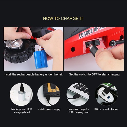 Balanced Remote Control Stunt Electric Motorcycle Can Stand And Drift Sound And Light Toy