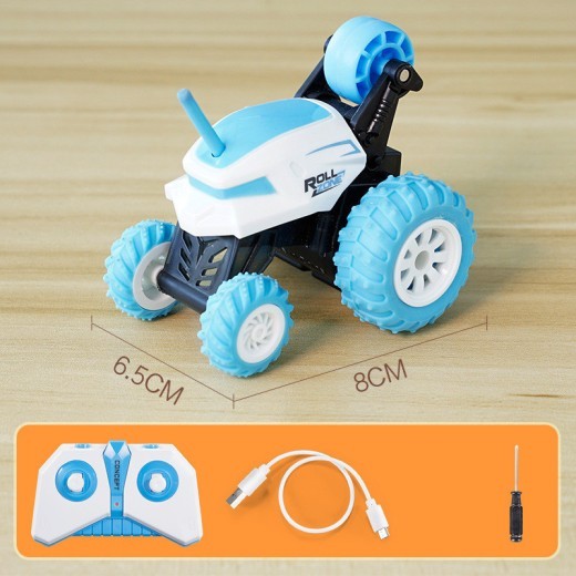 Remote Control Car Tipping Stunt Car Wireless Charging Dump Truck Children's Toy