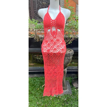 Knitted Bikini Dress Summer Wear