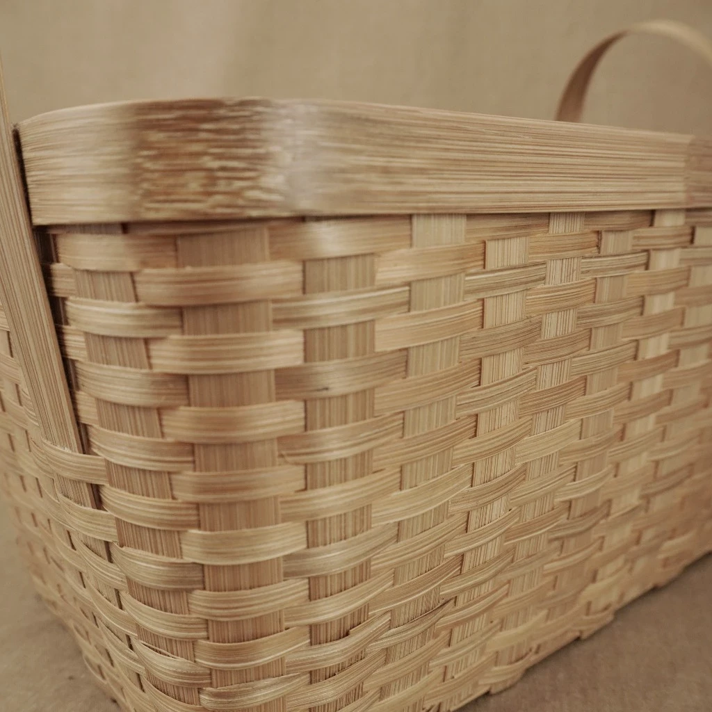 Aesthetic Bamboo Basket