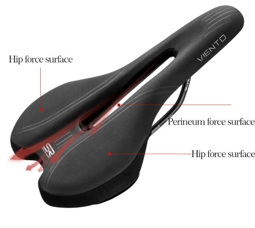 Bicycle hollow cushion