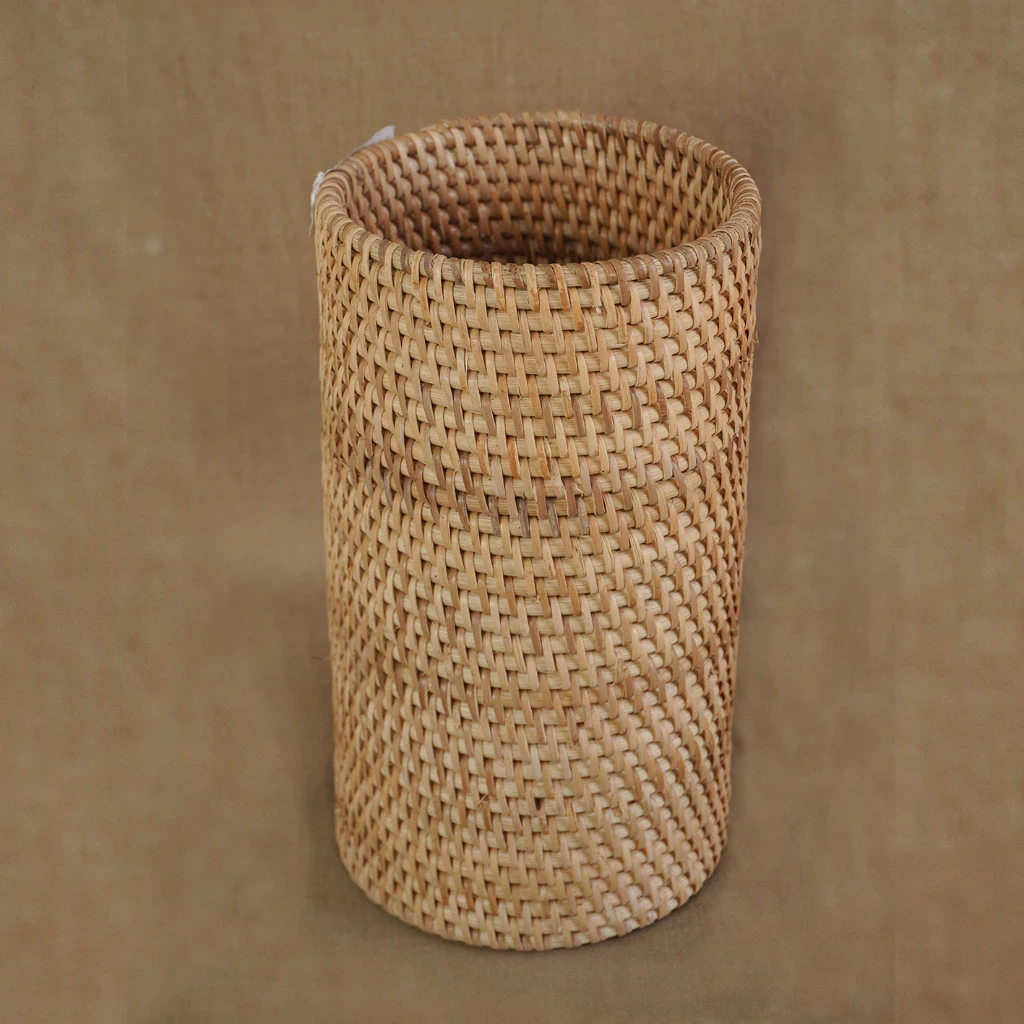Rattan Cutlery Holder