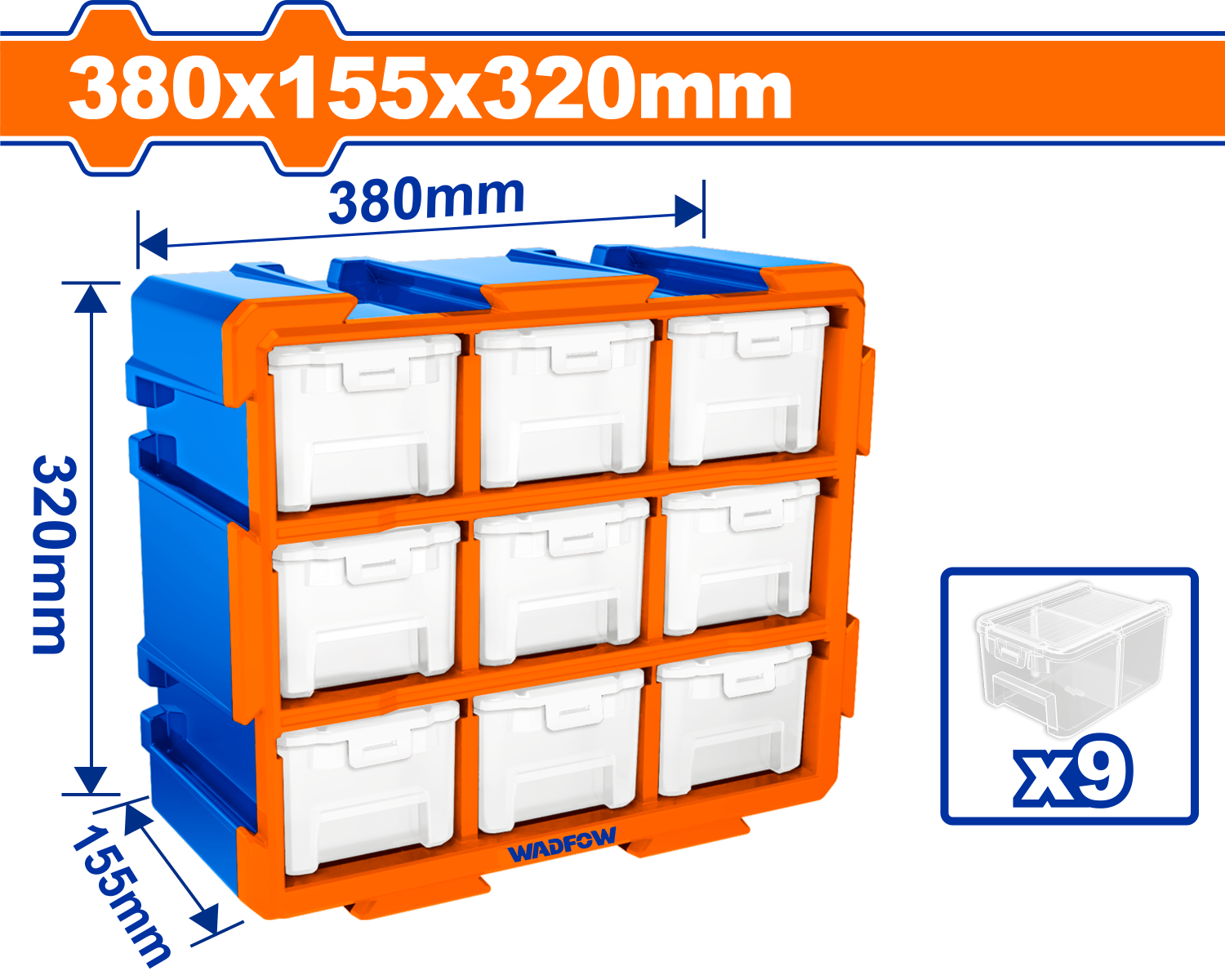 Storage Bin Set (36PCS)