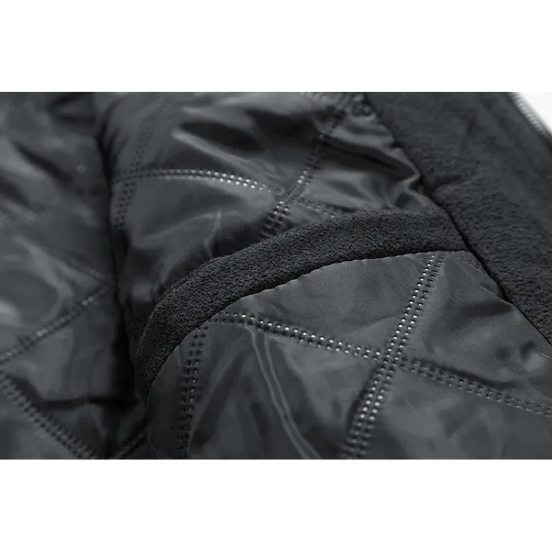 Men's Suede Stand Collar Jacket