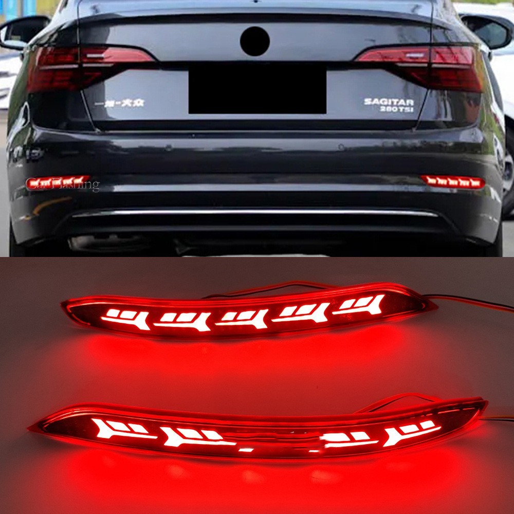 Water Flow Bumper Light Modified Special LED Streamer Steering Brake
