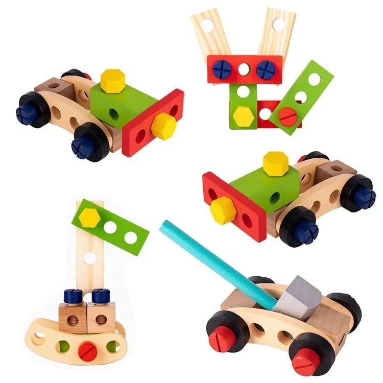 Simulation Wooden Toolset Contents 34 Pcs Educational Toys for Children Cheapest Premium Quality Wooden Architects