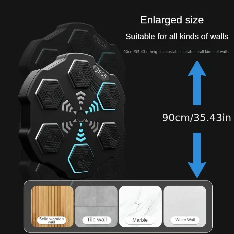 Smart Musical Boxing Training Machines - Strike Targets and Agility Training Equipment