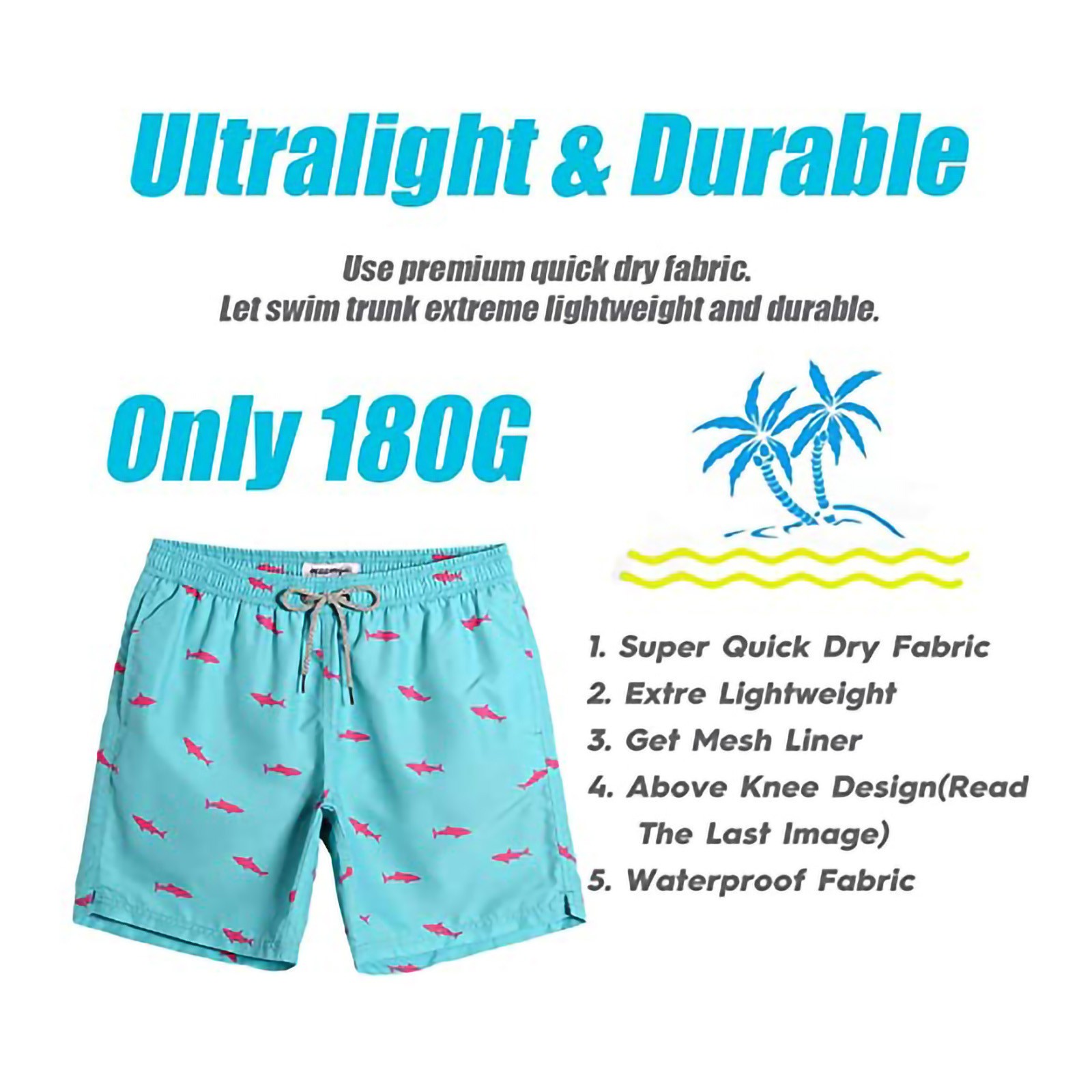 Casual Swimwear Beach Shorts for Men  Upgrade your summer wardrobe with Casual Swimwear Beach Shorts for Men, designed for comfort, style, and versatility. Perfect for lounging by the pool, diving into the waves, or enjoying a casual stroll along the boar