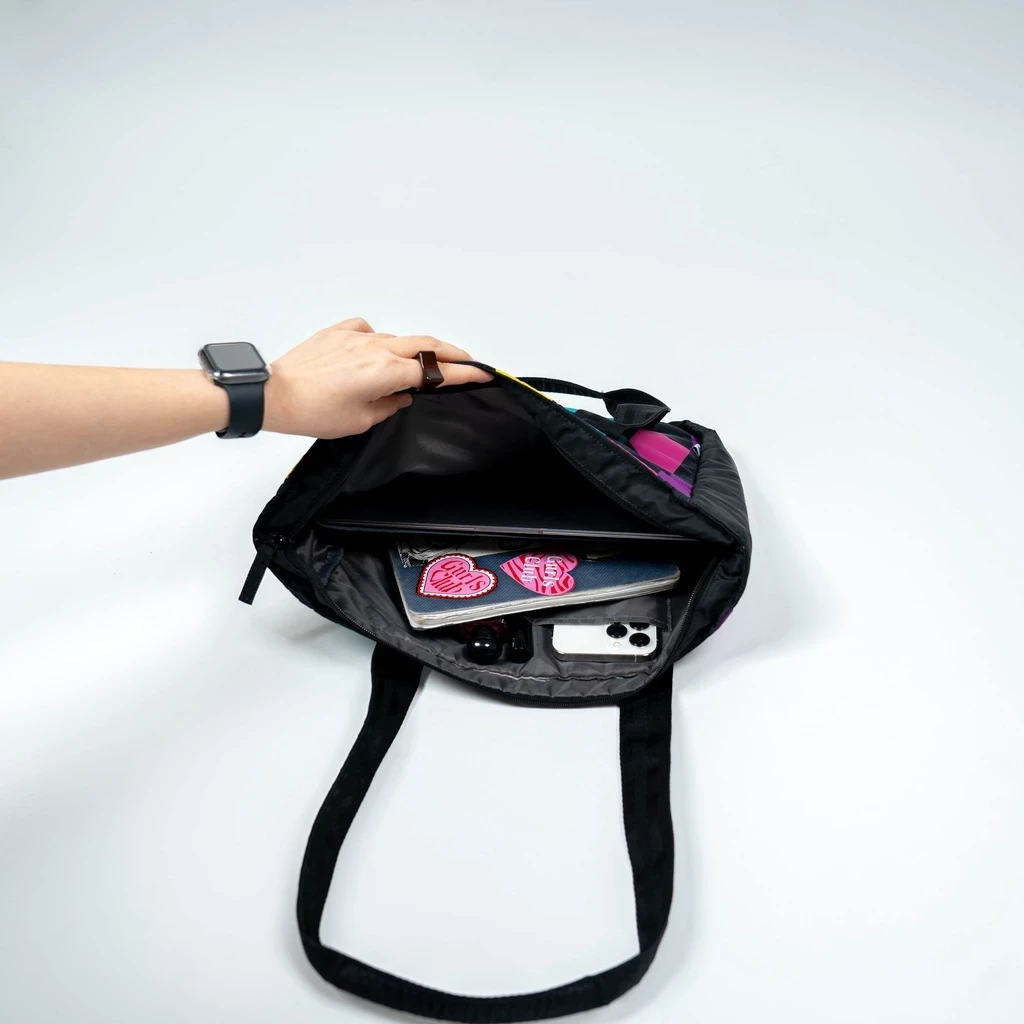 Gurls Club Totebag - Keira Black