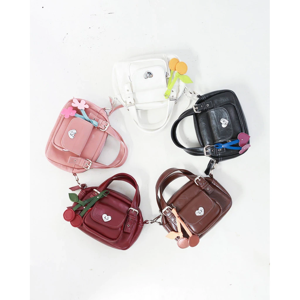 Women's Shoulder Bags - Cherry Mini Handbag and Casual