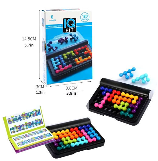 120 Challenges IQ 3D Puzzle Board