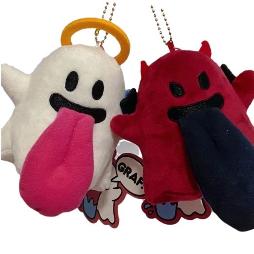 Fashion Ghost Kid Doll Keychain Pendant