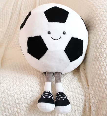 Funny cute Soccer Plush Basketball