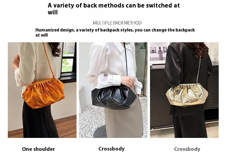 Simple Hair Clip Shoulder Crossbody Bag