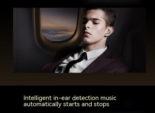 Smart Screen Noise-reduction Bluetooth Headset Smart Sports Waterproof And Sweatproof Ultra-long Life Battery For JBL