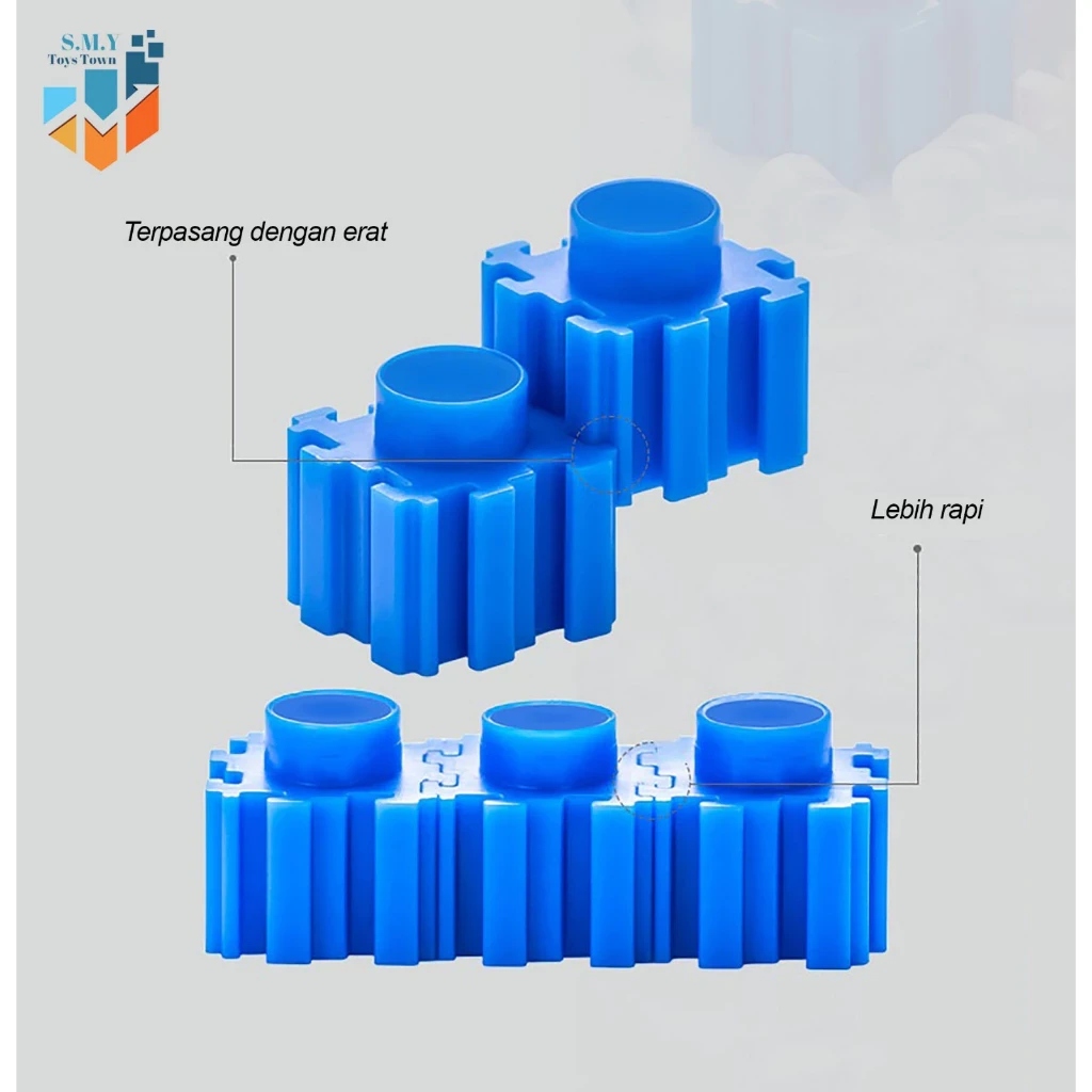 SMY Toystown Nano Blocks Super Mario Bros. 3D Model, Toy Block Stacking, DIY Construction Block, Jumbo Bricks Magic Block Great