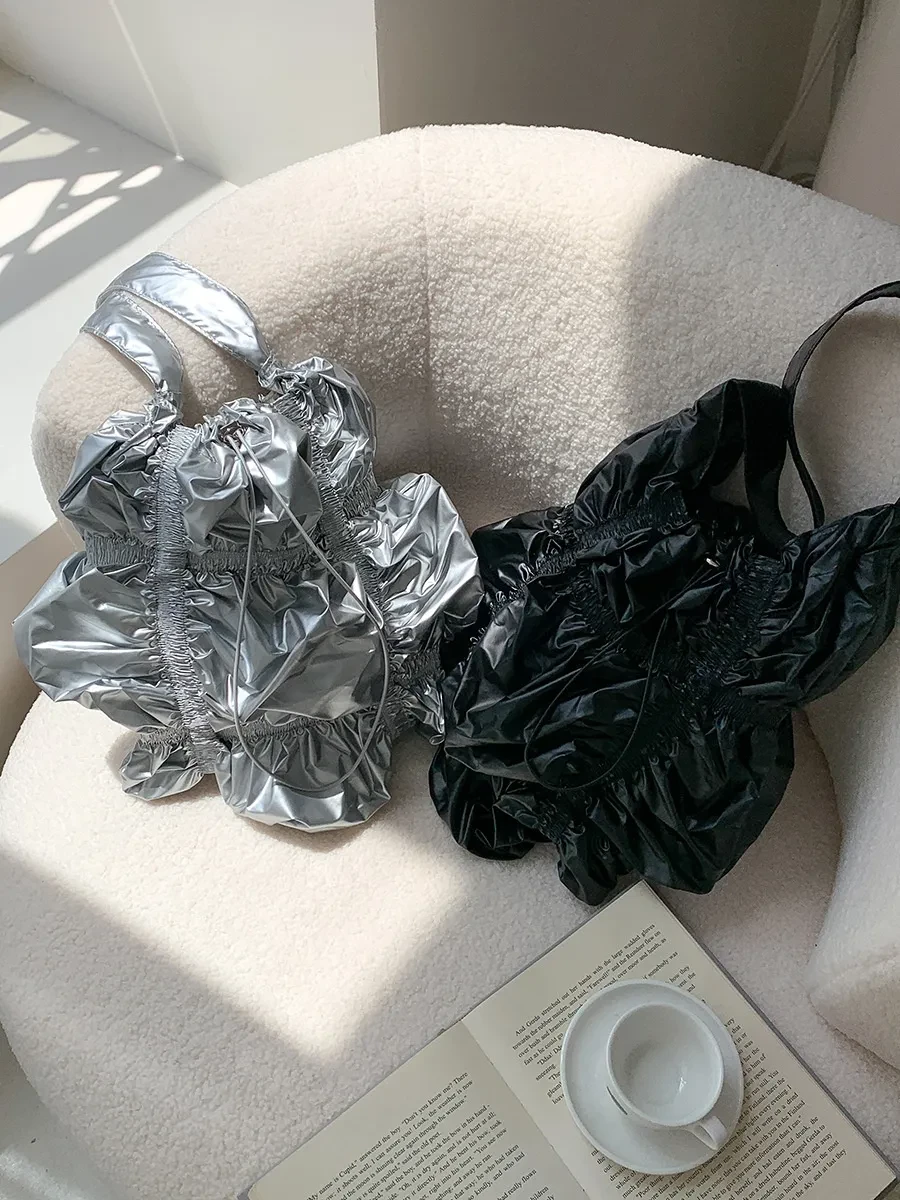 Special-interest Design Pleated Large Capacity Shoulder Bag