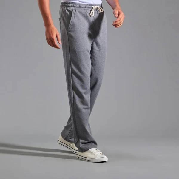 Loose Elastic Waist Cotton Casual Sports Pants
