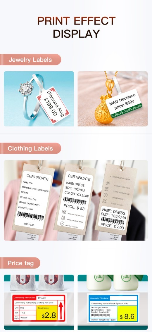 B21 Food Pricing Machine Packaging Date Coding Machine