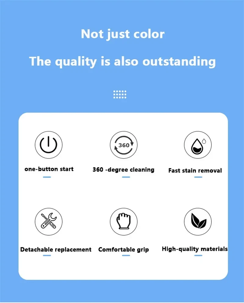 Dishwashing Brush Automatic Wireless