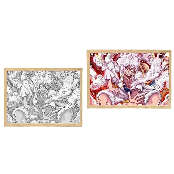 One Piece Luffy Gear 4 Bajrang Gun Light Frame