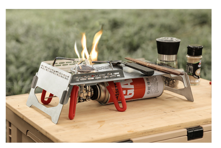 Outdoor windproof stainless steel and insulated picnic folding table