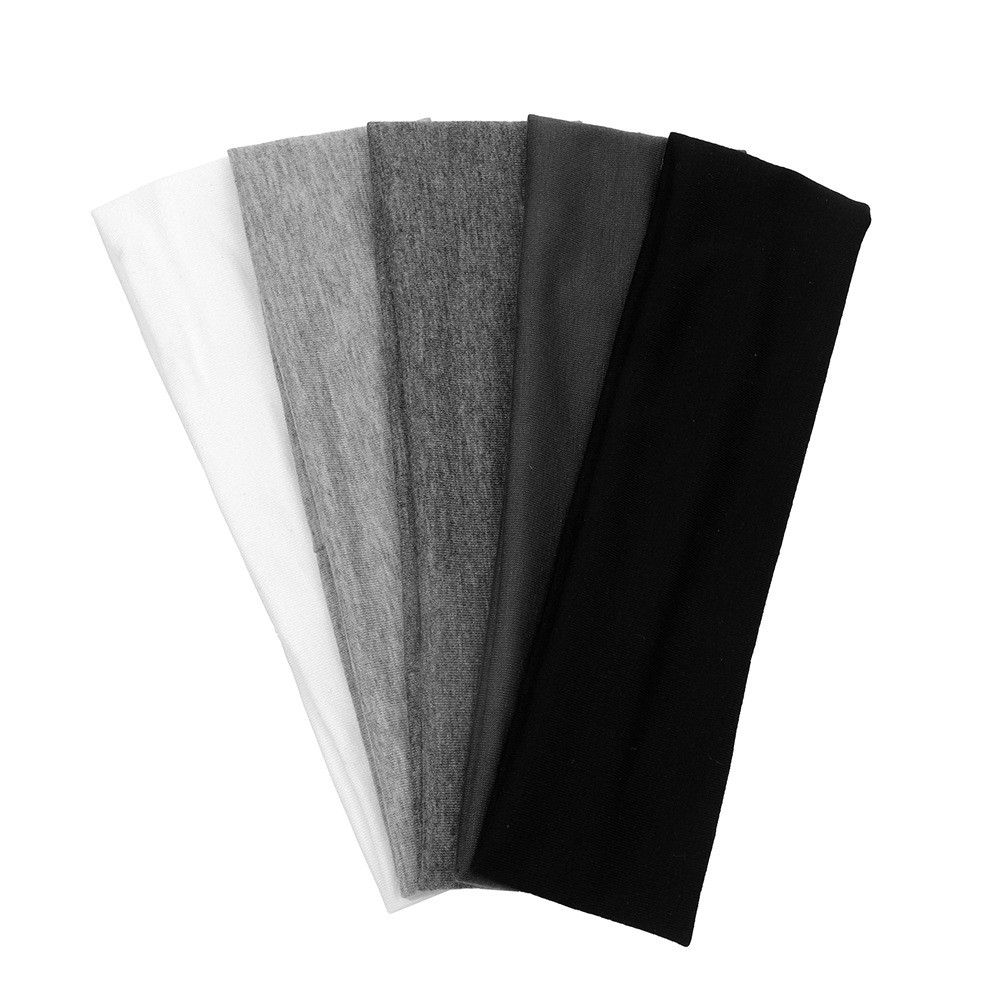 Sports Fitness Bandeau Solid Color Hair Band