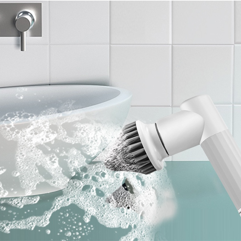 Bathroom Kitchen High Torque Mute Electric Cleaning Brush