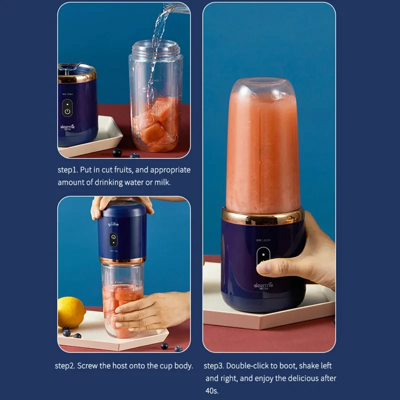 Blender Mini Juicer Cup Extractor