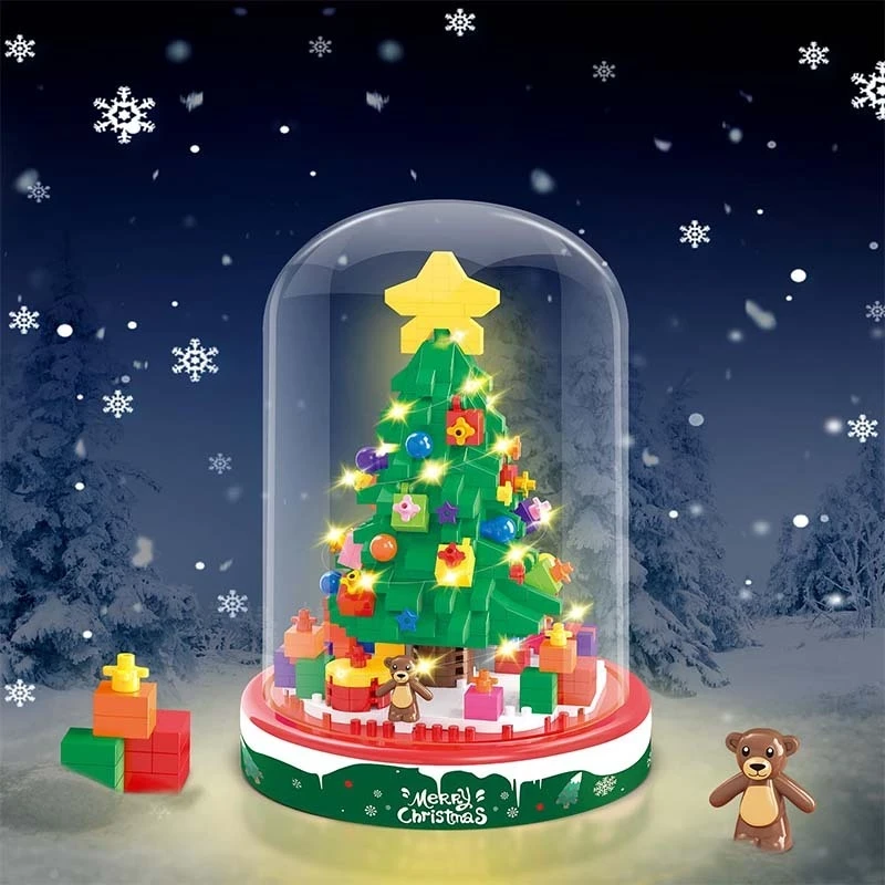 Christmas Day Bricks Christmas Gifts Nano Block Christmas Gift Christmas Tree Christmas Toys Boys Girl Christmas Gifts