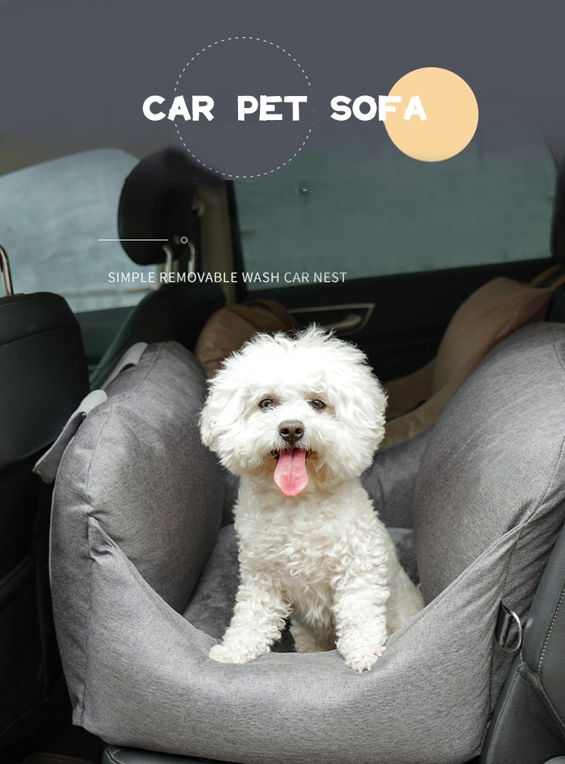 First Class Dog Car Seat Bed