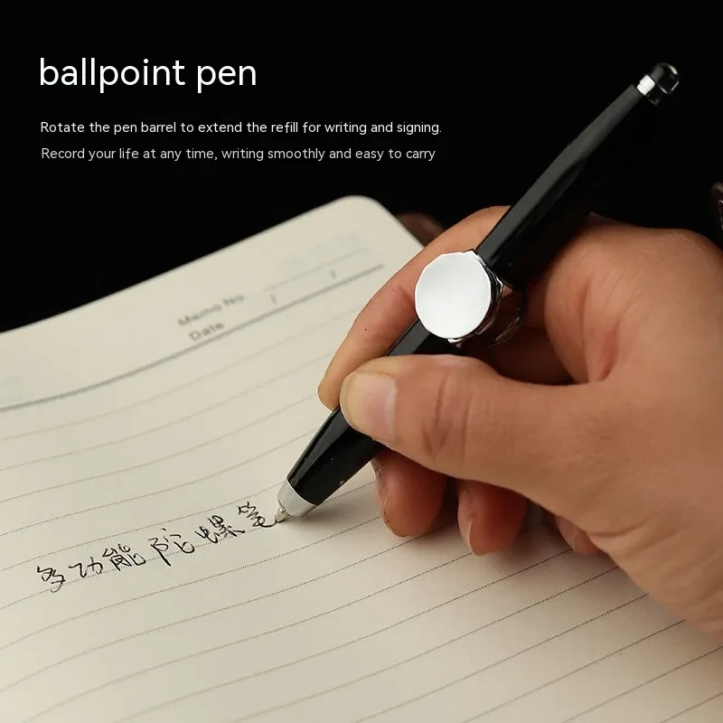 Multi-Function LED Pen Spinning Decompression Gyro