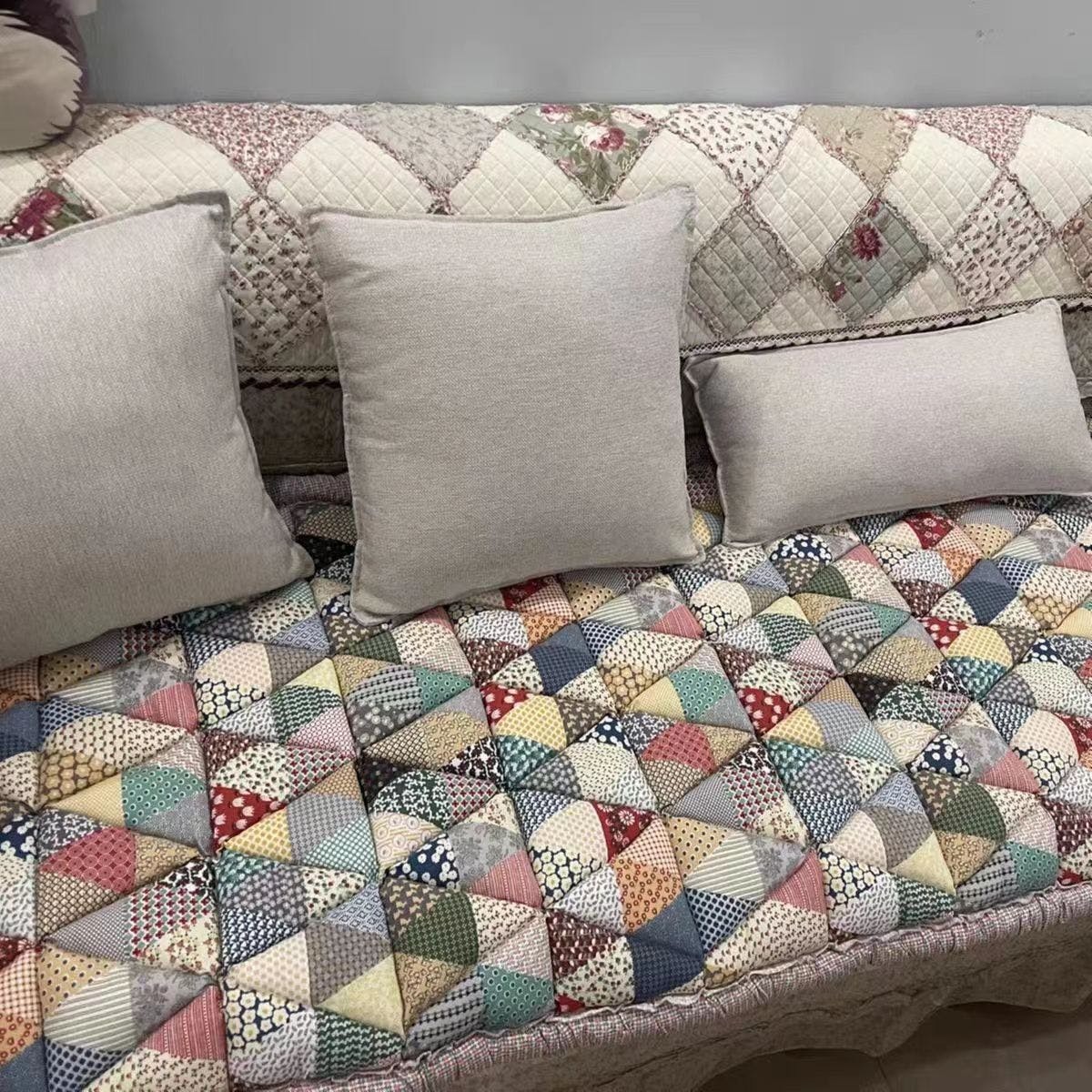 Cotton Protective Couch Cover