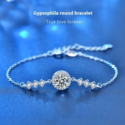 Women's Starry Simple Moissanite Bracelet