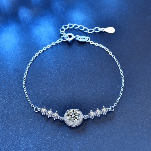 Women's Starry Simple Moissanite Bracelet